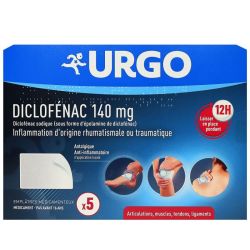 Diclofenac 140mg 5 emplâtres