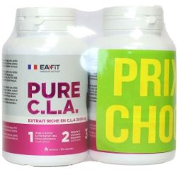 Pure C.L.A 2x90 gélules brûle graisse (1 boîte offerte)