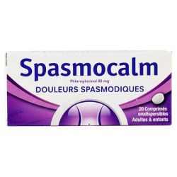 Spasmocalm 80mg 20 comprimés