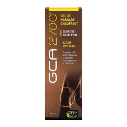 GCA 2700 gel de massage chauffant 100ml