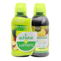 Draineur minceur 2x500ml (1 offert) Ananas