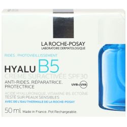Hyalu B5 crème suractivée anti-rides réparatrice protectrice SPF30 50ml
