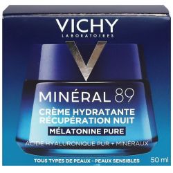 Minéral 89 crème hydratante récupération Nuit 50ml