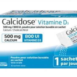 Calcidose D3 500Mg/800U Sach30