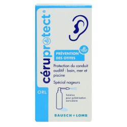 Céruprotect prévention des otites spécial nageur solution auriculaire 10ml