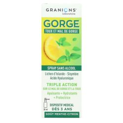 Gorge spray toux et mal de gorge 20ml