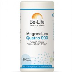 BE-LIFE Magnesium Quatro 900 – 90 gélules