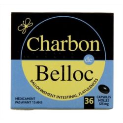 Charbon de Belloc 36 capsules