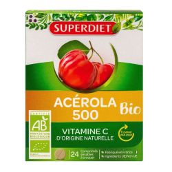 Acérola 500 bio vitamine C 24 comprimés