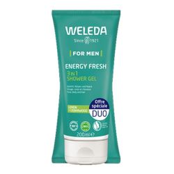 Weleda homme gel douche 3en1 Energy Fresh 2x200ml