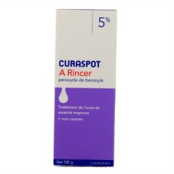 Curaspot 5% gel à rincer acné 100g