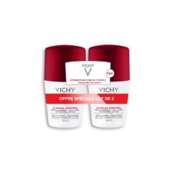 Clinical Control détranspirant 96h bille 2x50ml