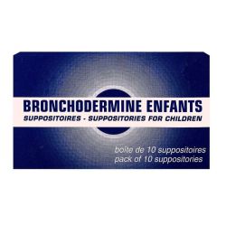 Bronchodermine Enfants 10 suppositoires
