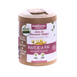 Nat & Form Huiles de Bourrache Onagre Bio 120 capsules
