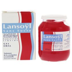 Lansoÿl Paraffine Gel Oral S/Sucre pot de 215g