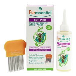 Traitement anti poux + peigne 100ml