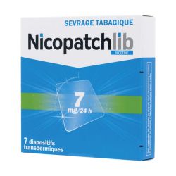 NicopatchLib 7 mg/24 h Dispositif Transdermique