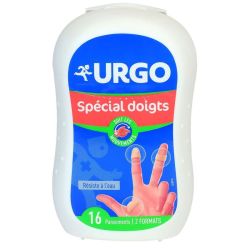 Spécial doigts 16 pansements 2 formats 4,3x7,3cm 2x12cm