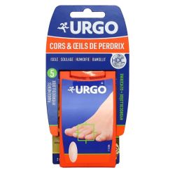 5 pansements cors et oeils de perdrix