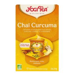Chaï Curcuma infusion ayurvédique bio 17 sachets