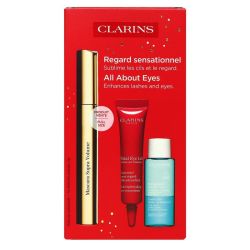 Coffret Mascara Supra Volume + démaquillant 10ml + Total Eye Lift 7ml