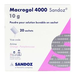 Macrogol 4000 10g 20 sachets