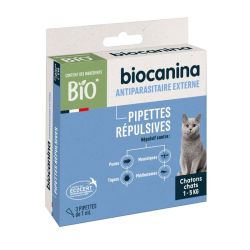 Pipette répulsive chaton chat - 3 pipettes