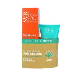 Sun Secure fluide SPF50+ 50ml + après-soleil offert