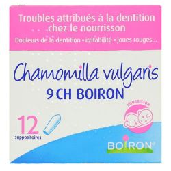 Chamomilla vulgaris 9CH 12 suppositoires