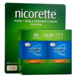 Nicorette Fruit 2Mg Cpr Suc 80