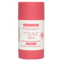 Musc Intime La Délicieuse – Déodorant Naturel Sweet Litchi 50 g