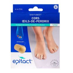 3 Digitubes à l'épithélium 26 diamètre 33mm taille L