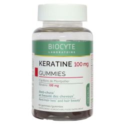 Kératine beauté croissance des cheveux 60 gummies