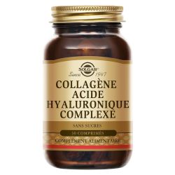 Solgar collagène acide hyaluronique complexe 30 comprimés