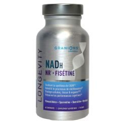 Complexe Longevity NADH NR Spermidine 60 comprimés