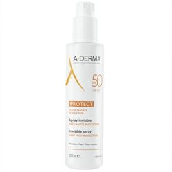 A-Derma Spray Solaire Invisible SPF50+ Protect 200 ml