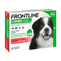 Combo chien +40kg 4 pipettes