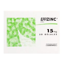 Effizinc gélules 30x15mg