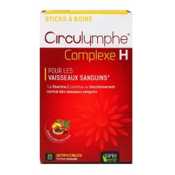 Circulymphe Complexe H vaisseaux sanguins 20 sticks