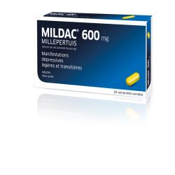 MILDAC 600MG COMPRIMÉ BT20