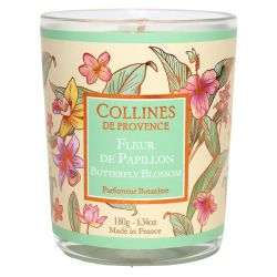 Bougie parfumée Les Estivales Fleur de Papillon 180g