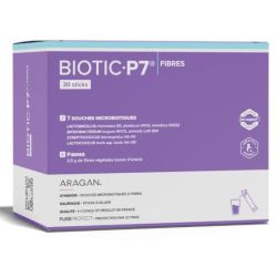 Aragan Biotic P7 Fibres 30 sticks à diluer