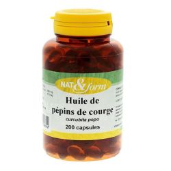 Huile pépins courge 200 capsules