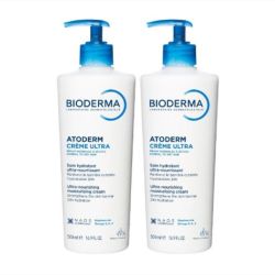 Bioderma Atoderm Crème Ultra – Lot de 2 × 500 ml