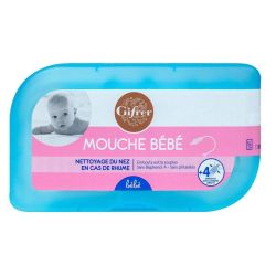 Mouche-bébé avec 4 embouts extra-souples
