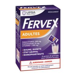 Fervex adultes 8 sachets