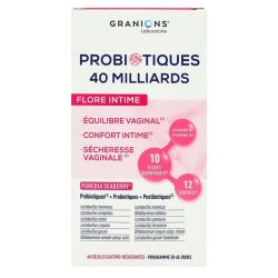 Probiotiques flore intime 40 gélules
