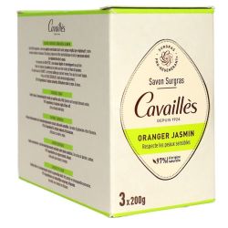 Savons surgras oranger jasmin 3 x 200g