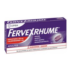 Fervex rhume 16 comprimés