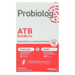 ATB DuoActif équilibre flore intestinale 10 gélules